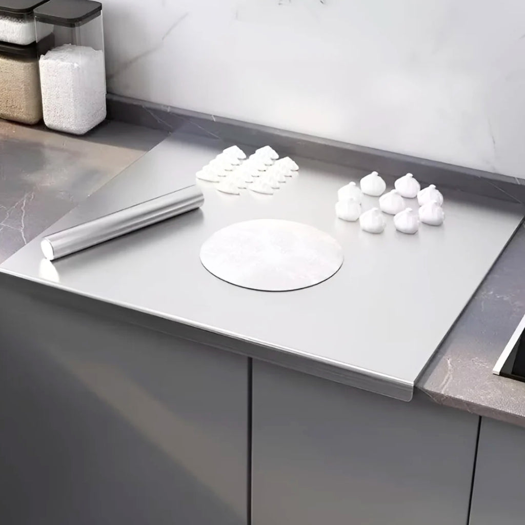 Planche de découpe INOX 50cmx35cm + Livraison Gratuite 🔥