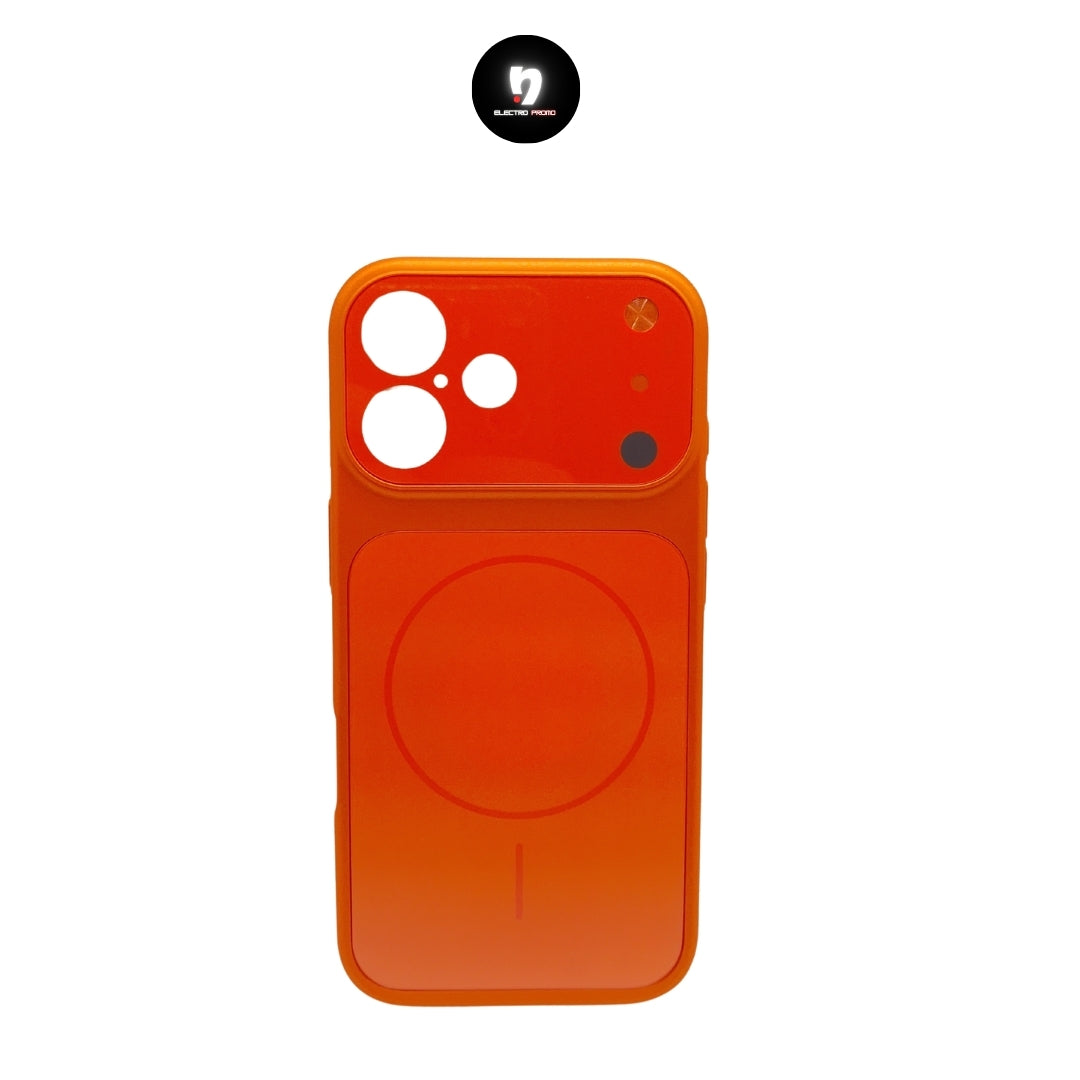 iPhone 17 🔥 Pack Protection iPhone Premium 3-en-1 🍊 – Style Luxe & Sécurité Totale