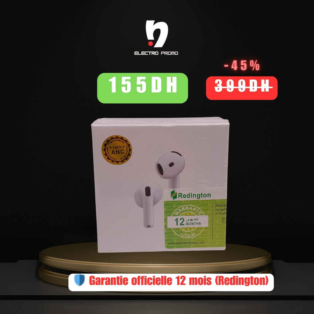 AirPods 4ᵉ Génération –  Premium | Qualité Supérieure + Garantie 1 An