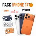 PACK PROMO 🔥  Design iPhone Effet 17 Pro & 17 Pro Max 🍊 – Compatible iPhone 13 / 14 / 15 / 16 Pro & Pro Max