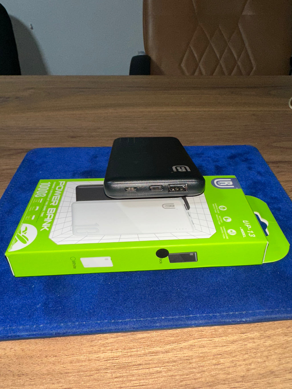 Power Bank 10000mAh Ultra Slim 🔥  – Batterie Externe Portable Charge Rapide USB Double Sortie