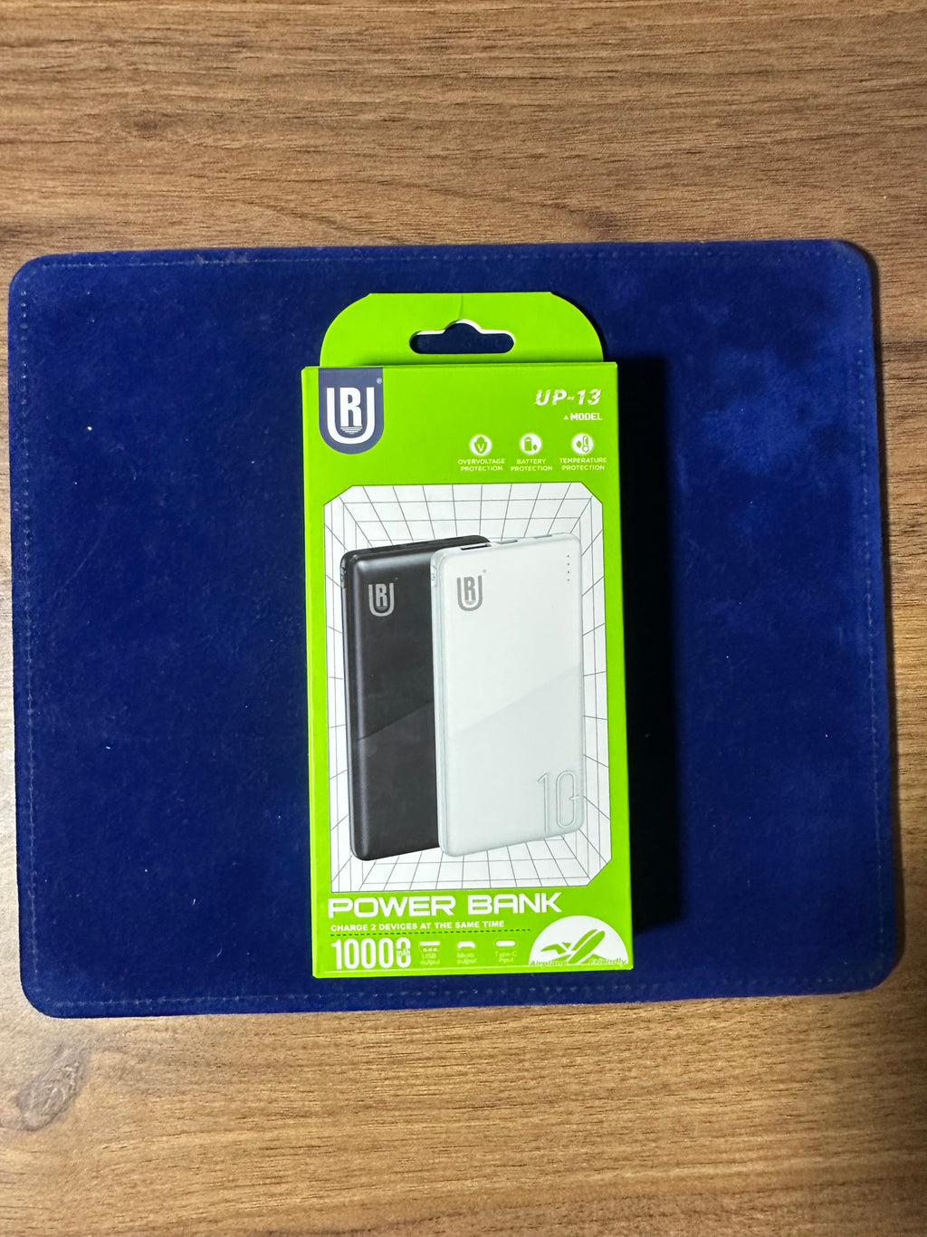 Power Bank 10000mAh Ultra Slim 🔥  – Batterie Externe Portable Charge Rapide USB Double Sortie
