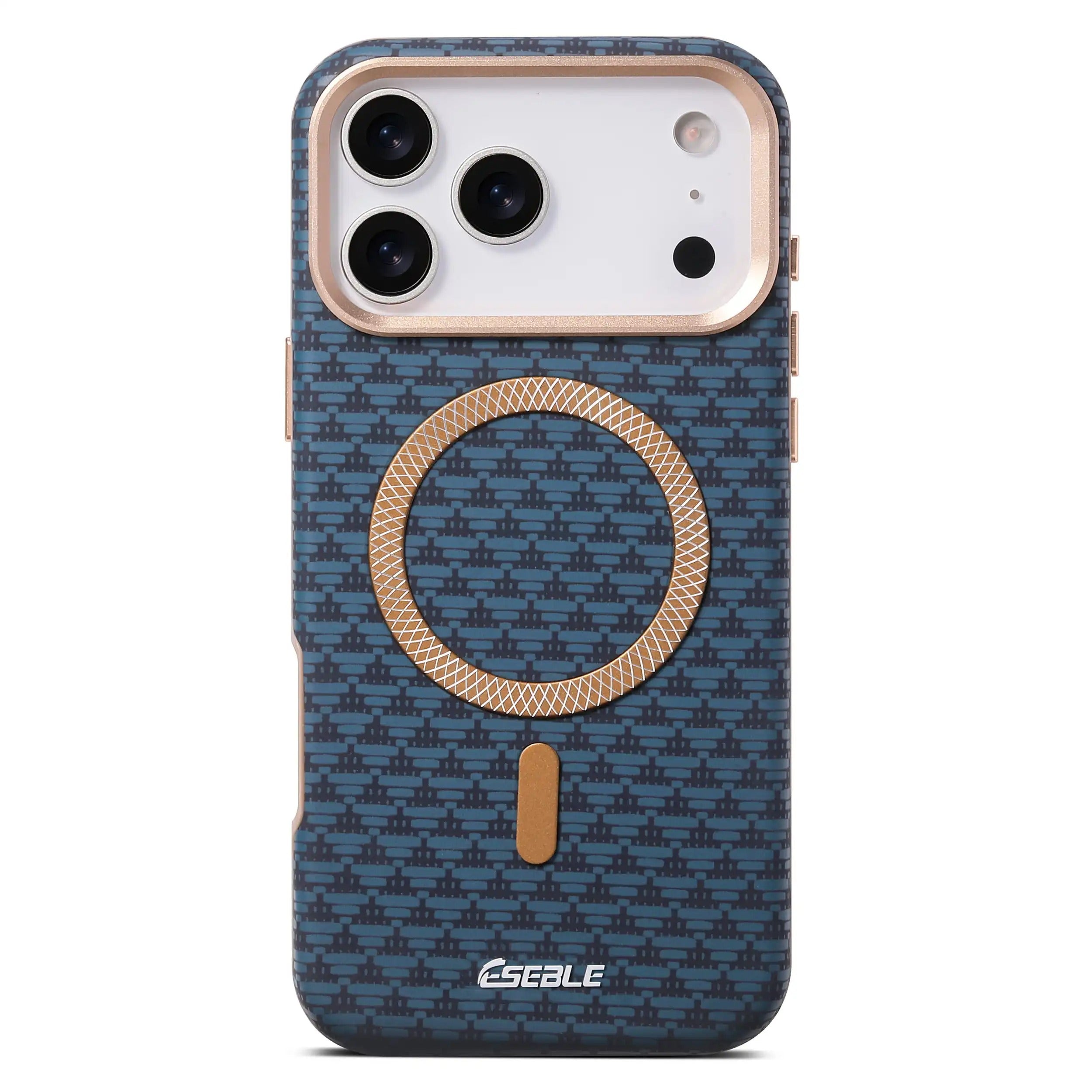Coque Magnétique Premium Style Class – Design Élégant avec Anneau Métallique Compatible MagSafe