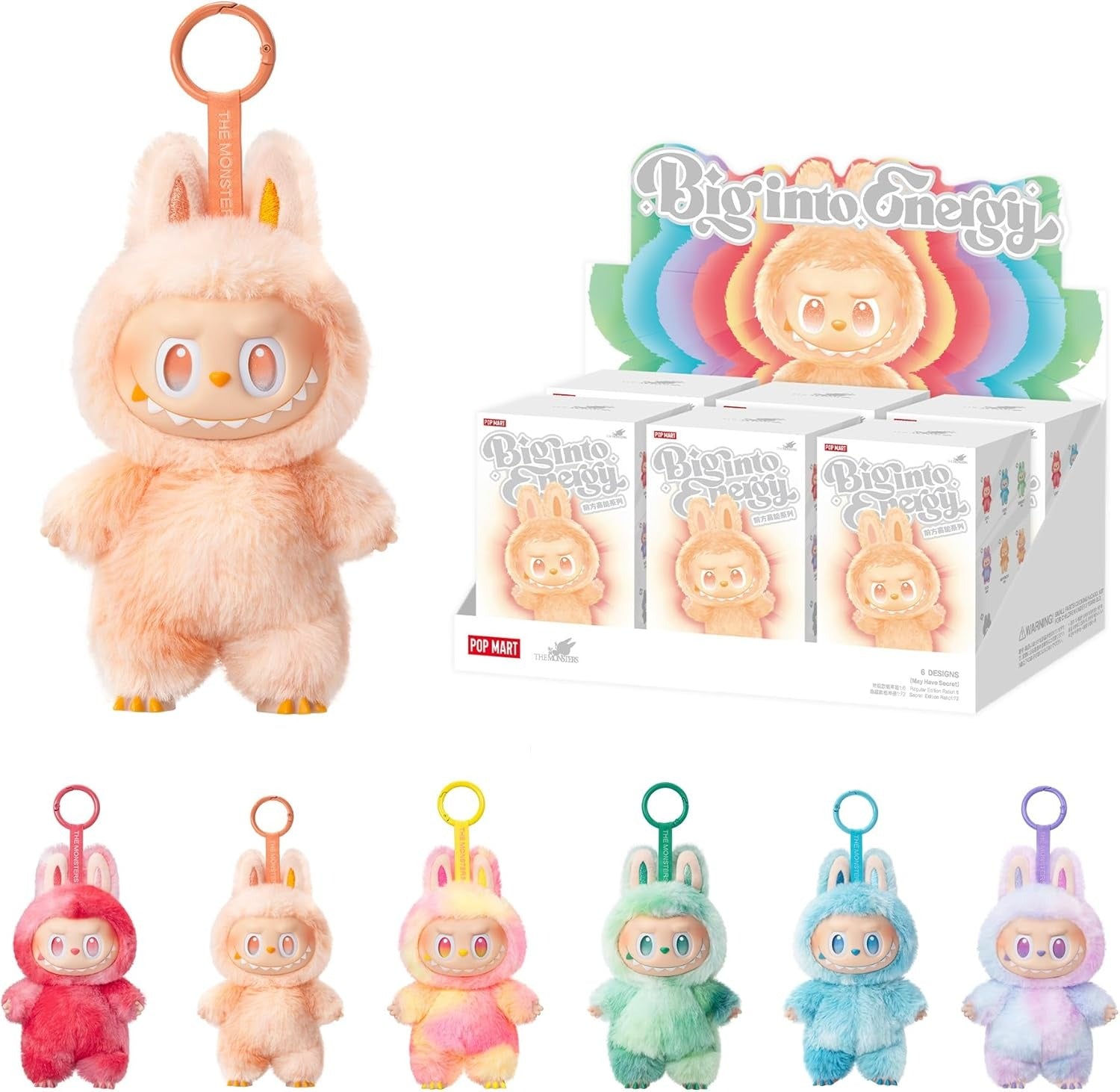 Popmart Labubu Original Blind Box V1 V2 V3 V4 – Big Into Energy Series | Livraison Gratuite