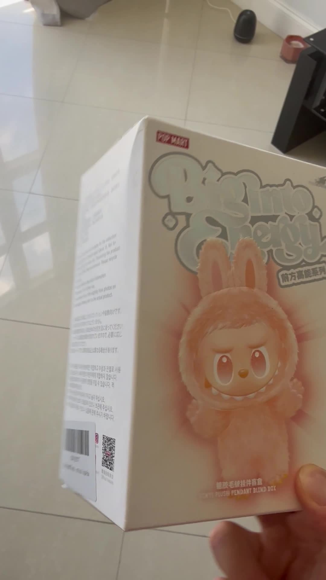 Popmart Labubu Original Blind Box V1 V2 V3 V4 – Big Into Energy Series | Livraison Gratuite