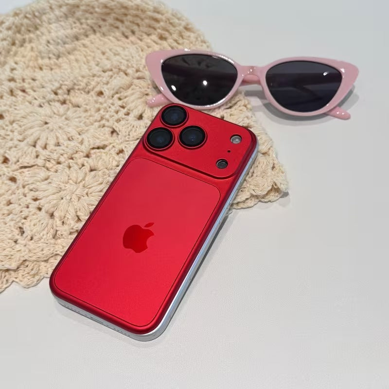 Sticker Arrière iPhone Style iPhone 17 🍊 – Transformez votre ancien modèle en nouveau design 🔥