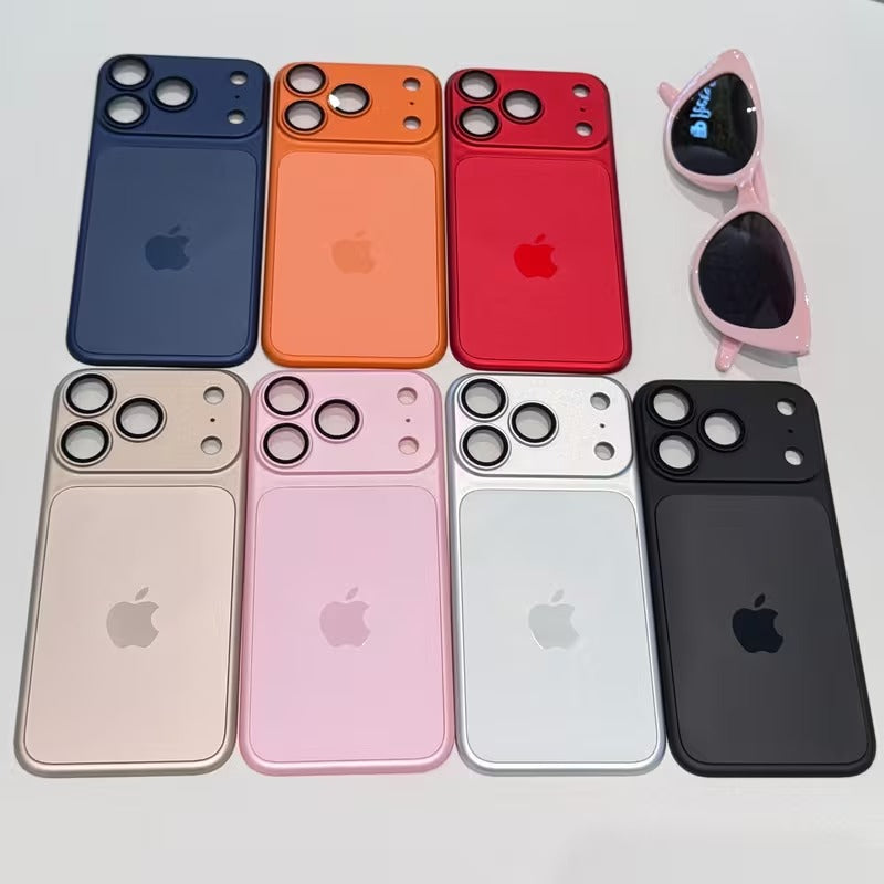 Sticker Arrière iPhone Style iPhone 17 🍊 – Transformez votre ancien modèle en nouveau design 🔥