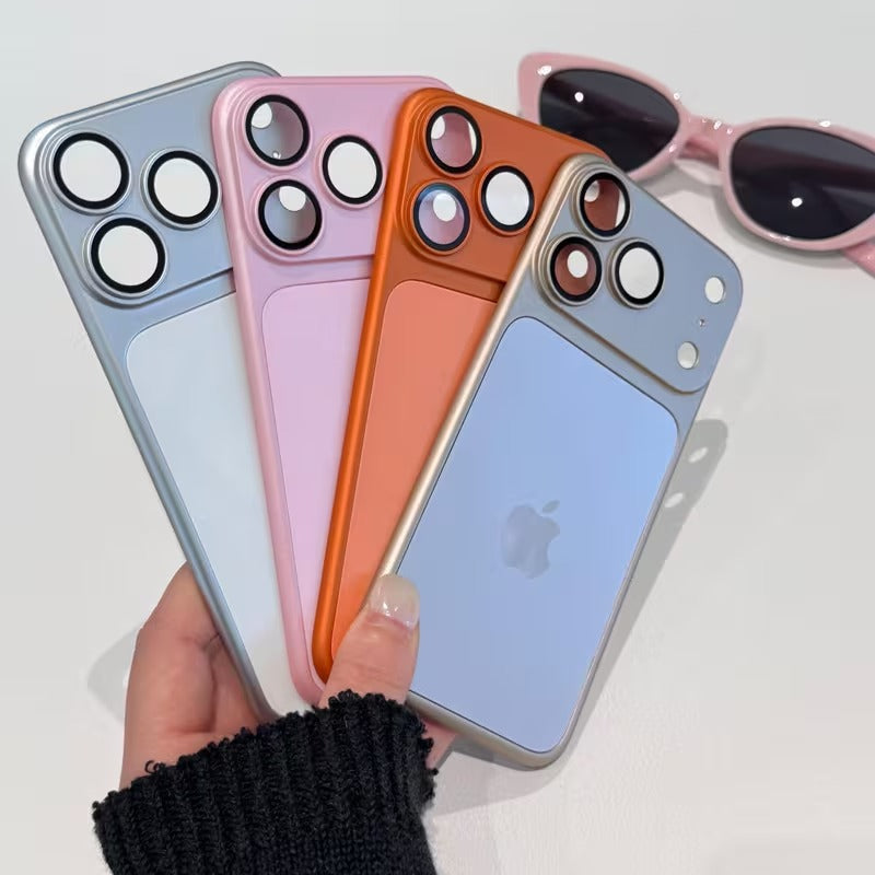 Sticker Arrière iPhone Style iPhone 17 🍊 – Transformez votre ancien modèle en nouveau design 🔥