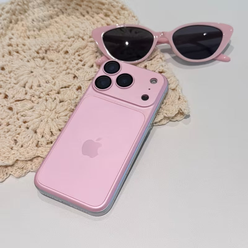 Sticker Arrière iPhone Style iPhone 17 🍊 – Transformez votre ancien modèle en nouveau design 🔥