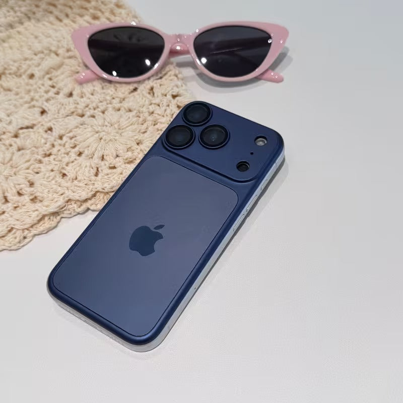 Sticker Arrière iPhone Style iPhone 17 🍊 – Transformez votre ancien modèle en nouveau design 🔥