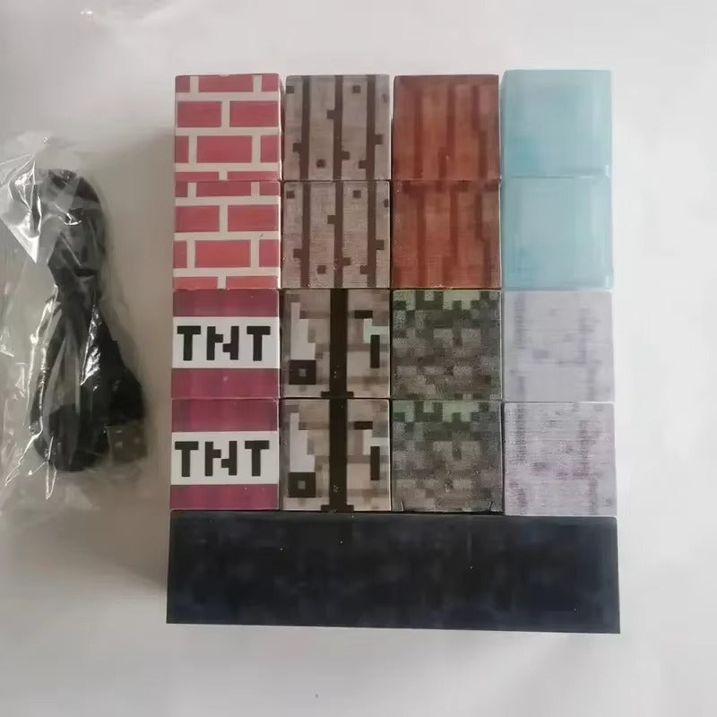 Lampe Veilleuse Blocs de Construction LED – Jouet Créatif & Éducatif 🔥