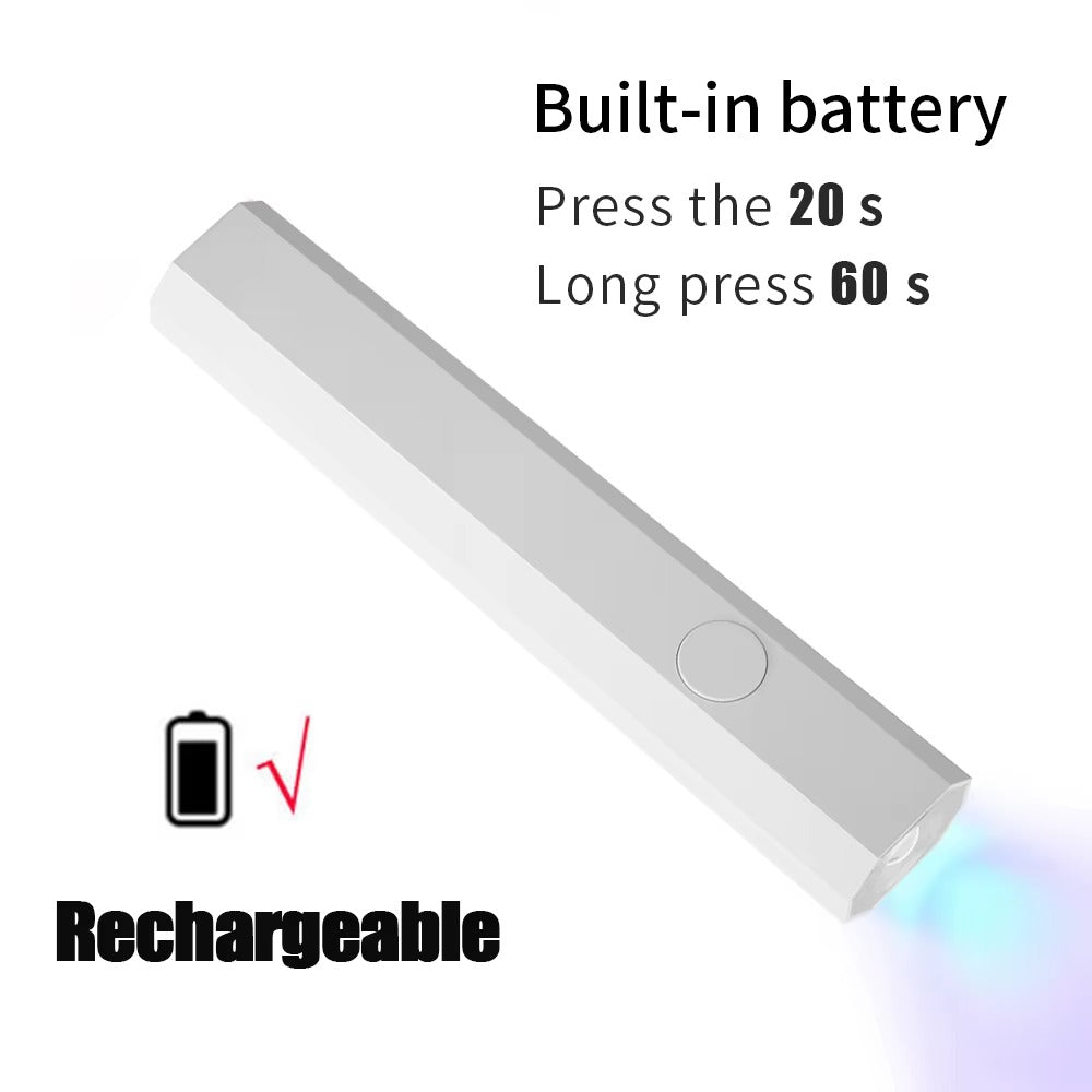 Lampe UV/LED Portable pour Ongles – Séchage Rapide & Recharge USB - جهاز احترافي لتجفيف طلاء الجل في ثوانٍ
