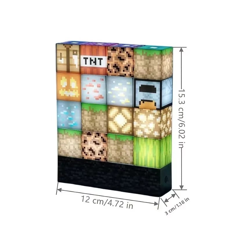 Lampe Veilleuse Blocs de Construction LED – Jouet Créatif & Éducatif 🔥