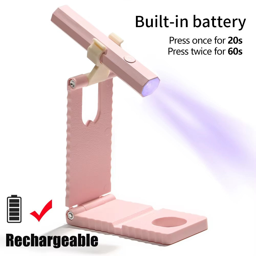 Lampe UV/LED Portable pour Ongles – Séchage Rapide & Recharge USB - جهاز احترافي لتجفيف طلاء الجل في ثوانٍ