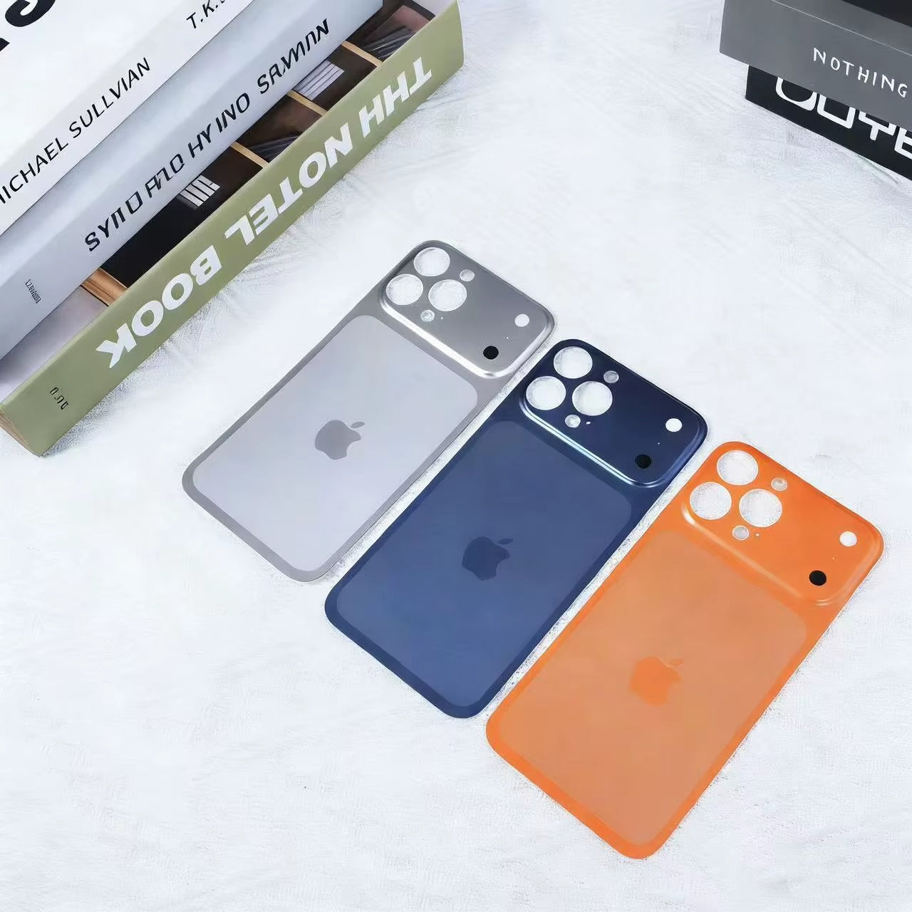 PACK PROMO 🔥  Design iPhone Effet 17 Pro & 17 Pro Max 🍊 – Compatible iPhone 13 / 14 / 15 / 16 Pro & Pro Max