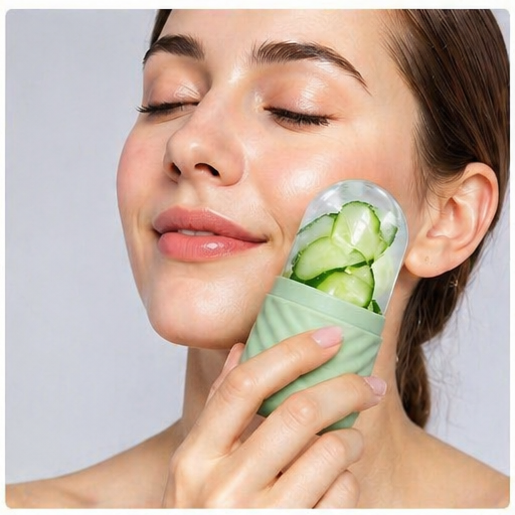 Face Ice Roller – Peau Lisse, Fraîche & Éclatante en Quelques Secondes 🥰