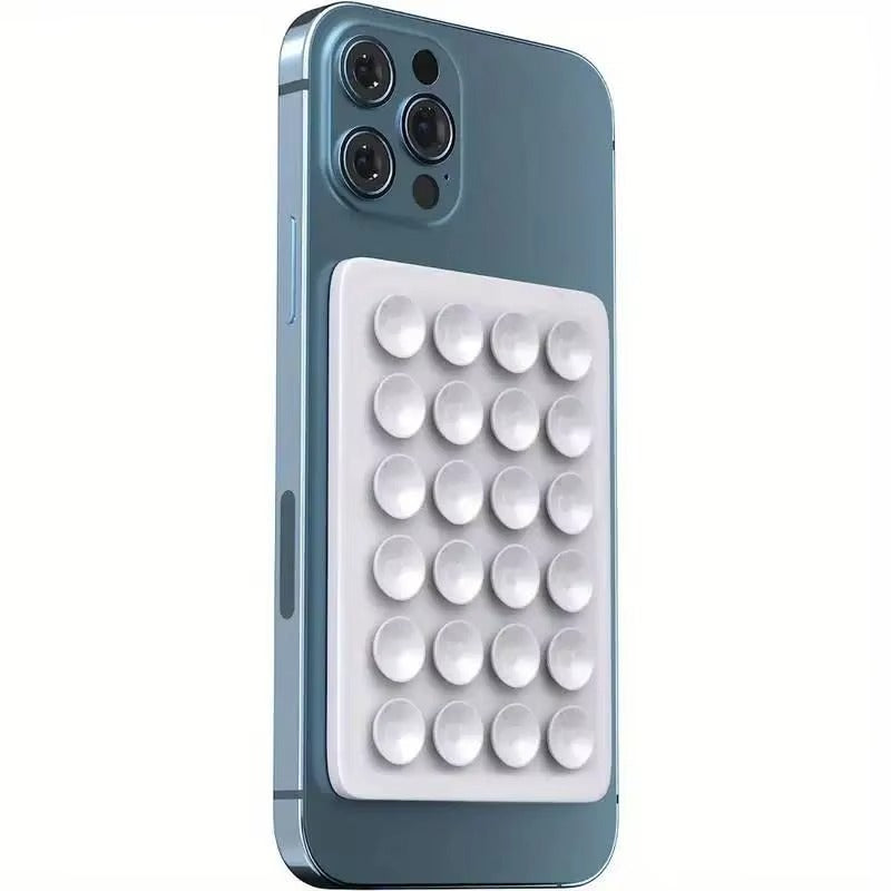 Support Téléphone Magnétique MagSafe à Ventouse en Silicone – Fixation Murale pour iPhone 11 à 17