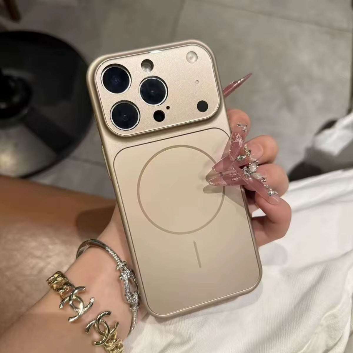 iPhone 17 🔥 Pack Protection iPhone Premium 3-en-1 – Style Luxe & Sécurité Totale